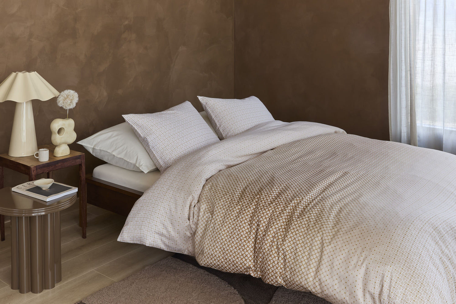 Nadine Dekbedovertrek - Zand