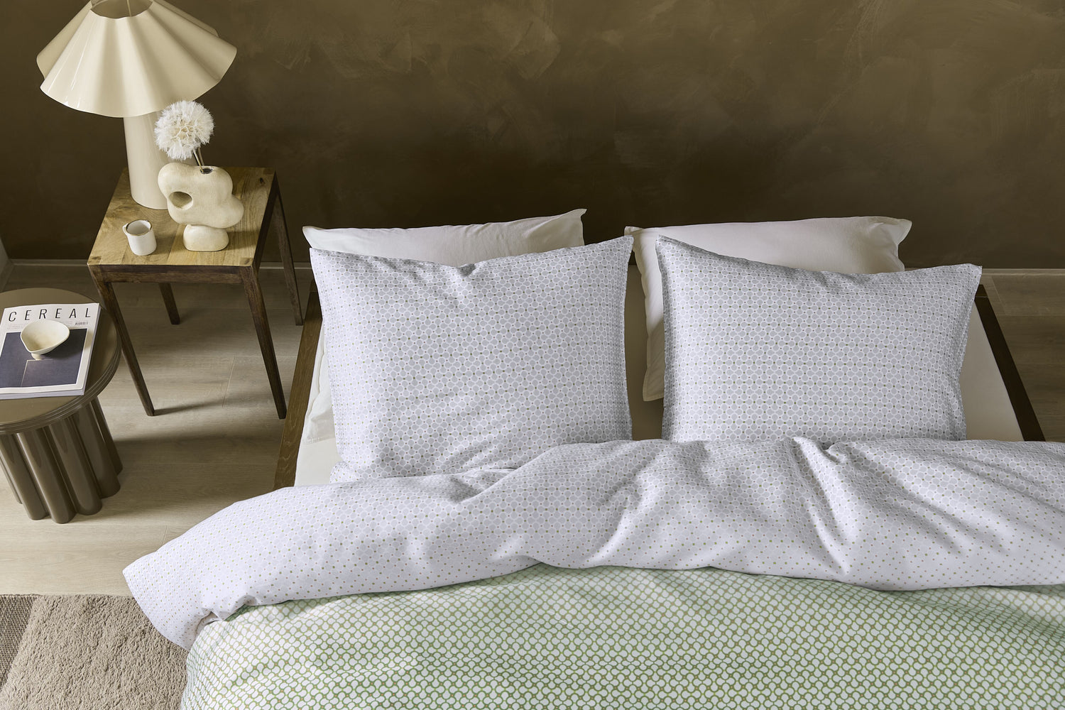 Nadine Dekbedovertrek - Groen