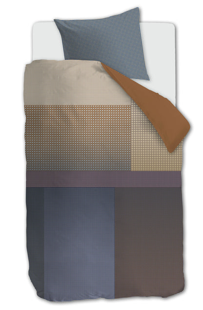 Oxford Street Dekbedovertrek - Blauw