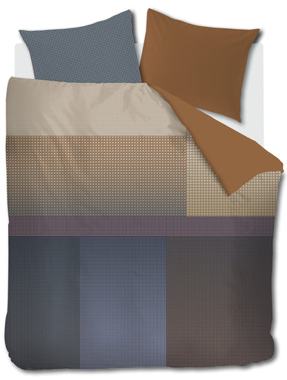 Oxford Street Dekbedovertrek - Blauw