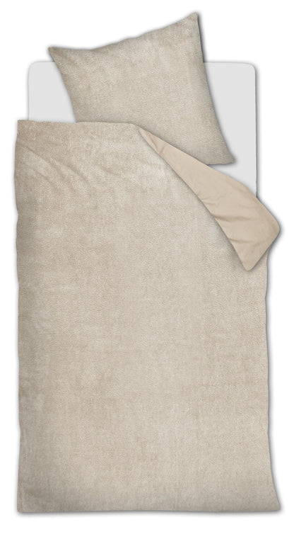 Plush Duvet Cover - Sand