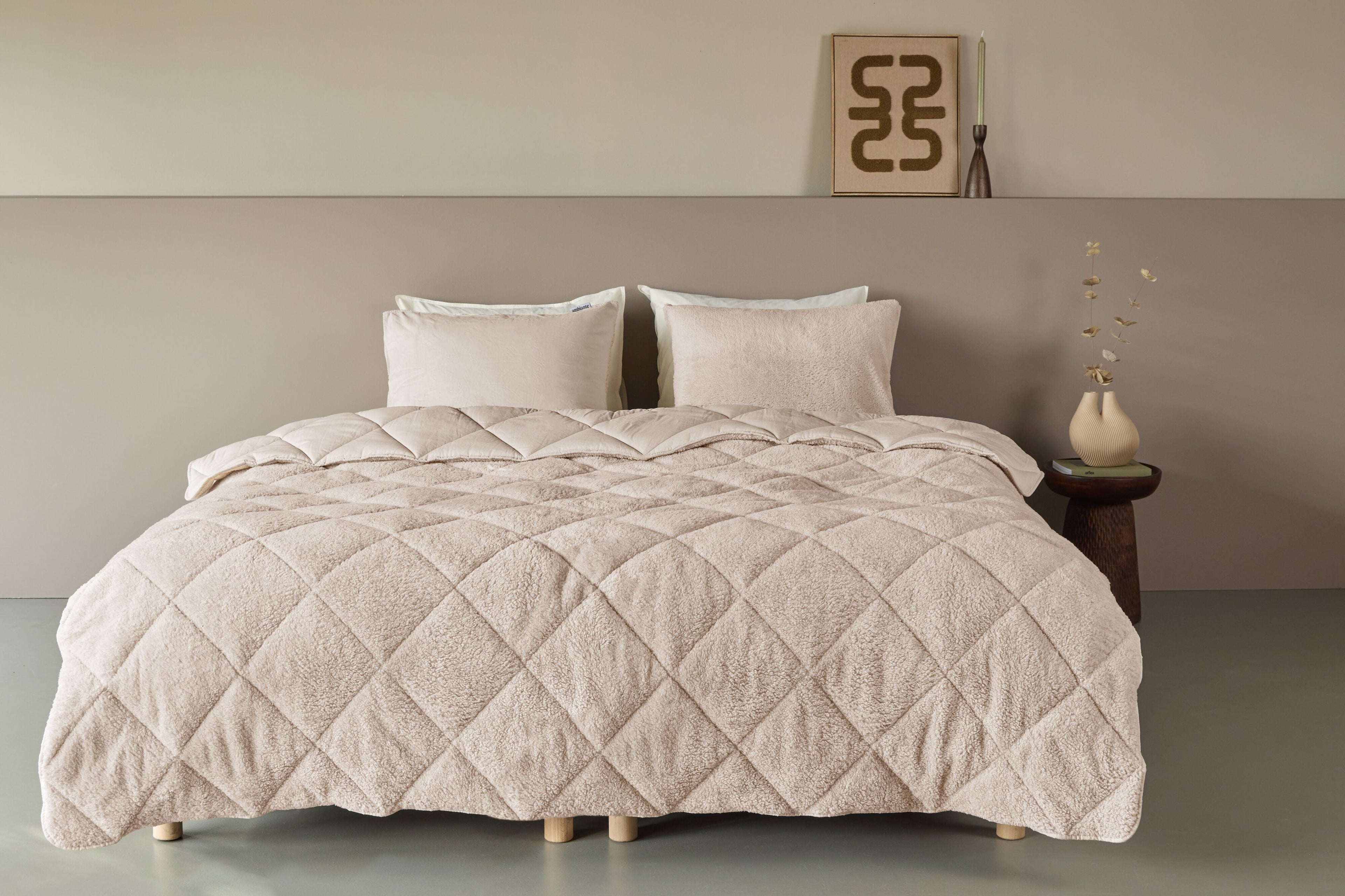Ambiante Plush Lazy Duvet WB Dekbedden - Zand
