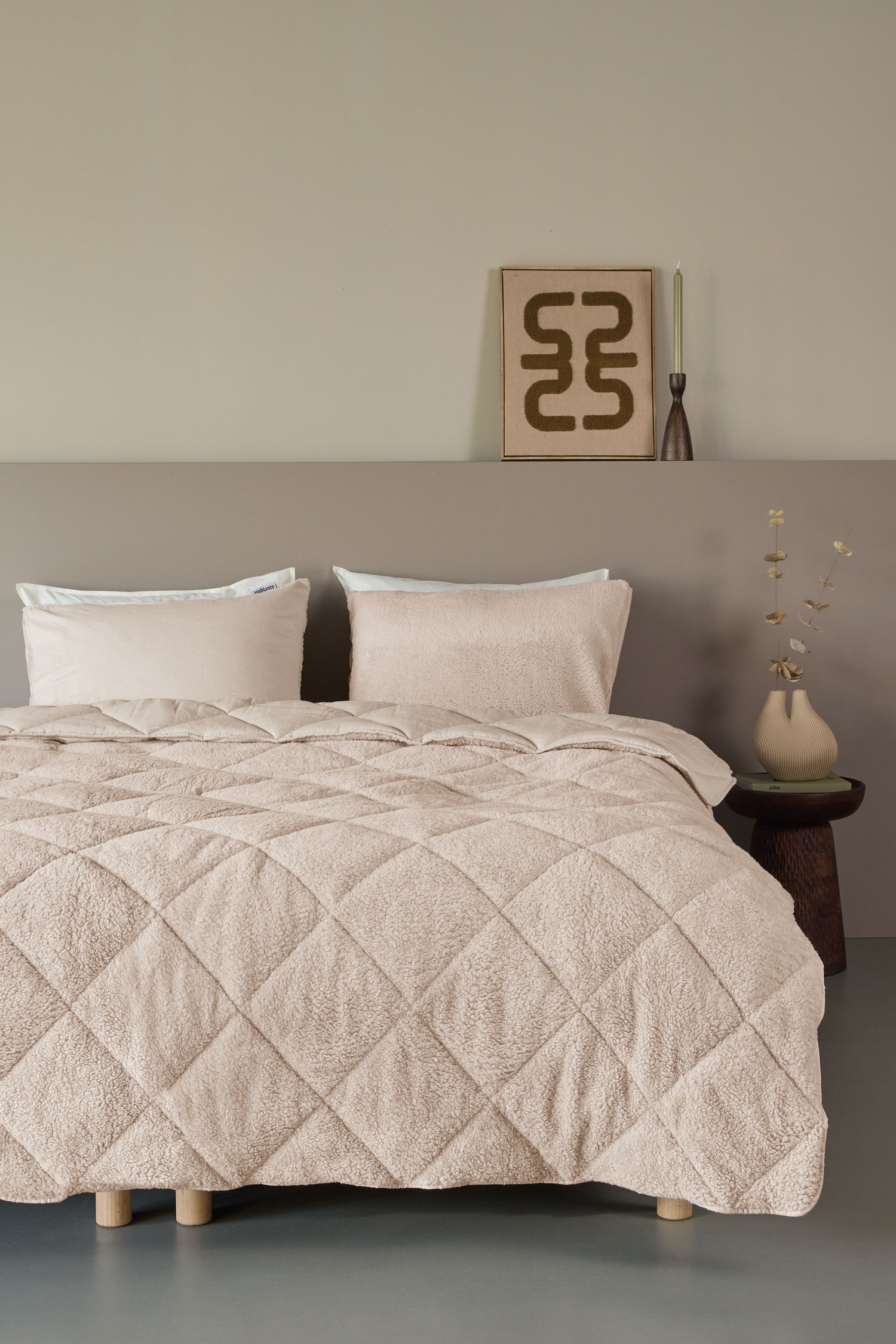 Ambiante Plush Lazy Duvet WB Dekbedden - Zand
