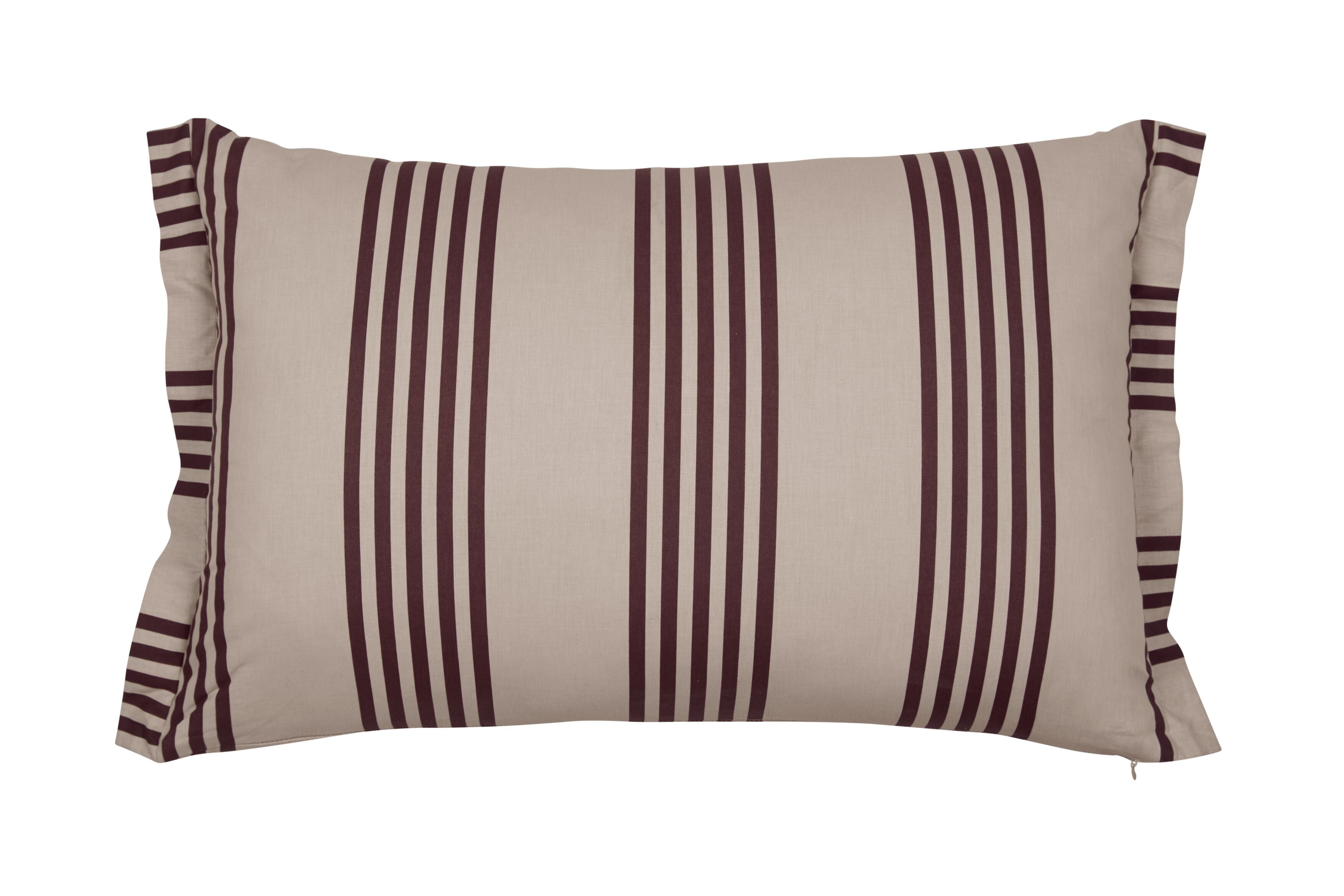 vtwonen Pure Stripe Decoratiekussen - Naturel