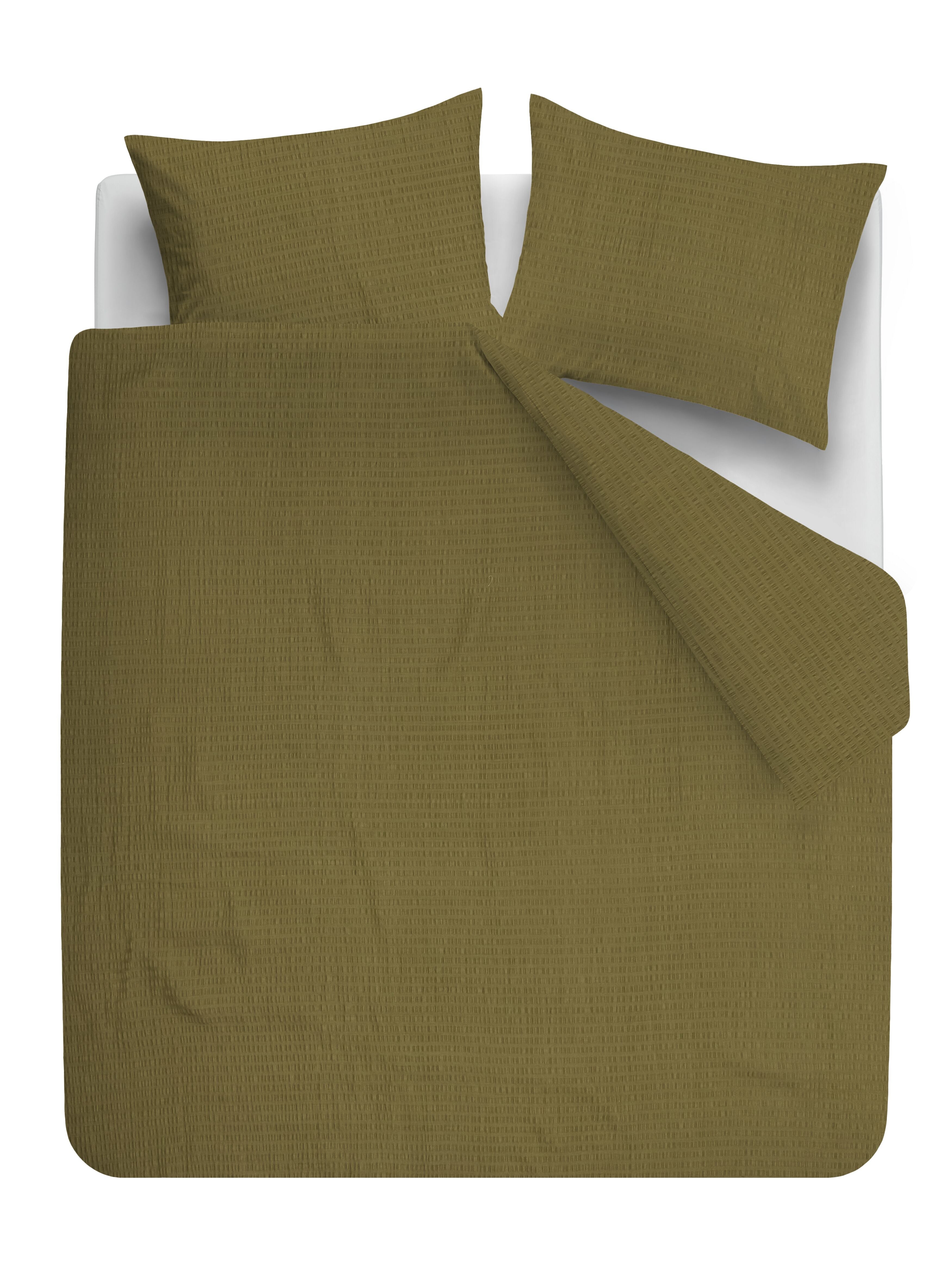 Rise Dekbedovertrek - Olive Green