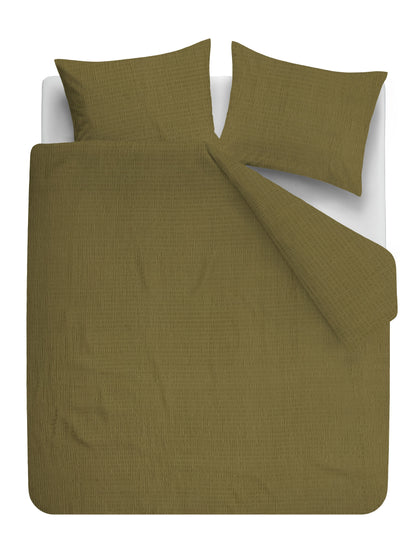 Rise Dekbedovertrek - Olive Green