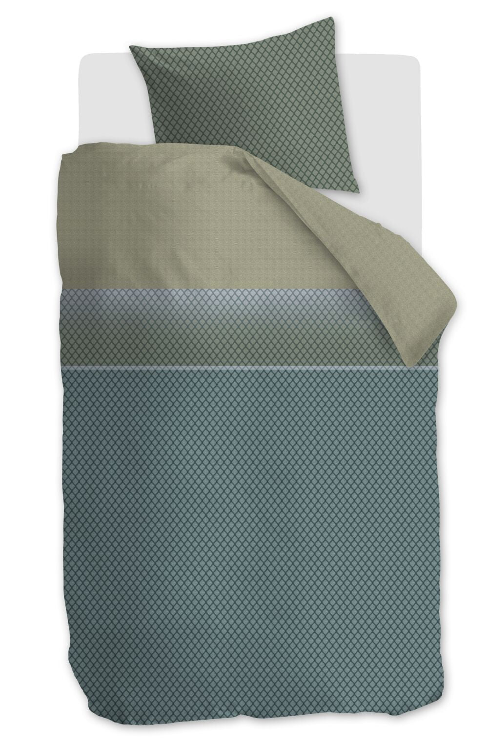 Riven Duvet Cover - Blue