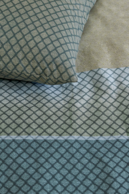 Riven Duvet Cover - Blue