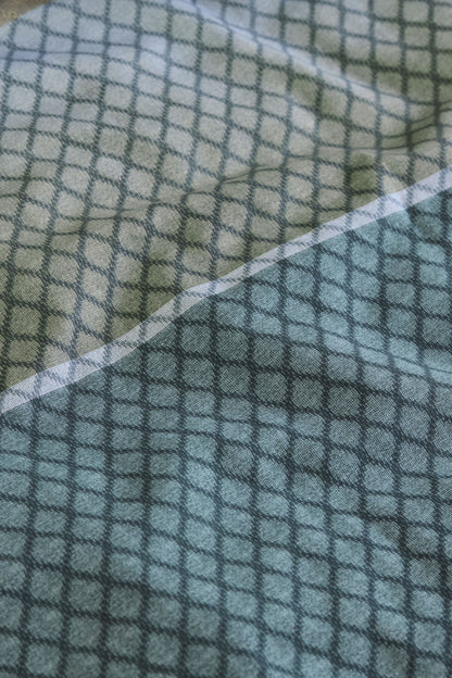 Riven Duvet Cover - Blue