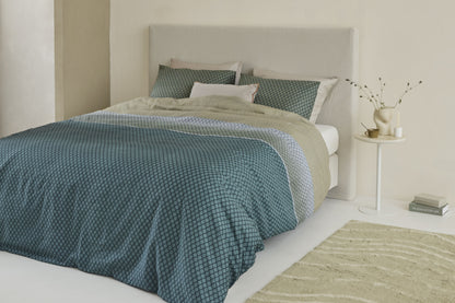 Riven Duvet Cover - Blue