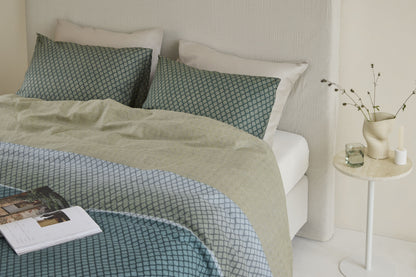 Riven Duvet Cover - Blue