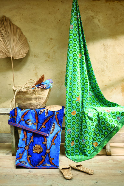 Pip Studio Sea Dots Strandlaken - Groen