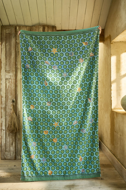 Pip Studio Sea Dots Strandlaken - Groen