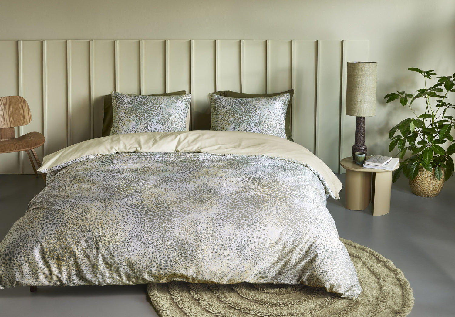 Sia Duvet Cover - Green