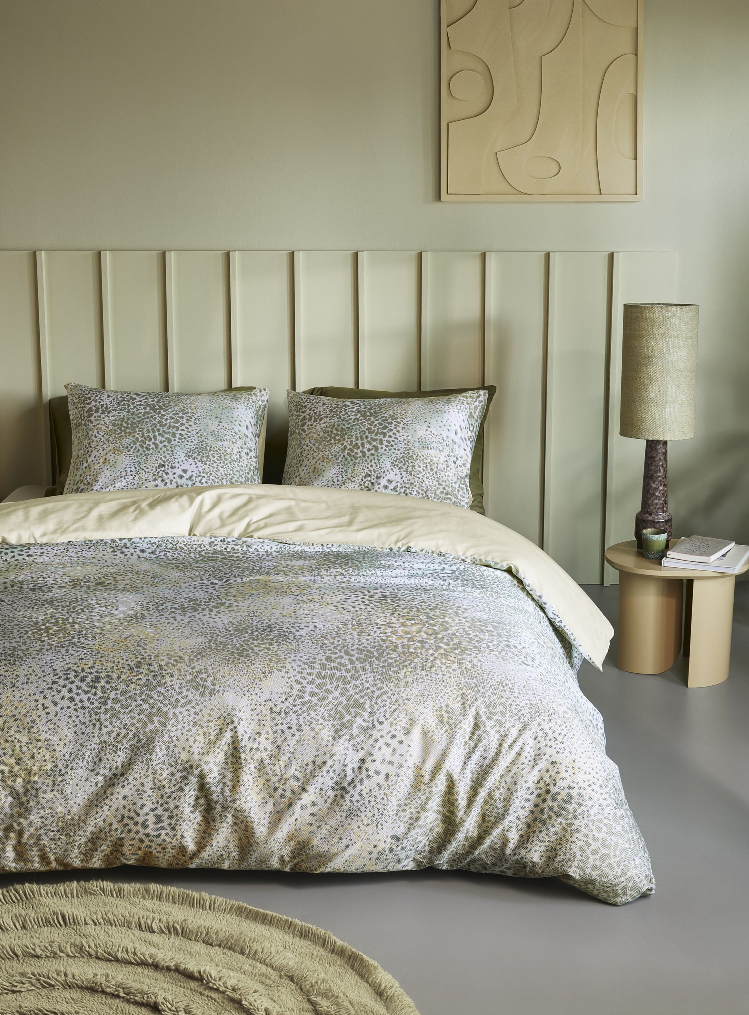 Sia Duvet Cover - Green