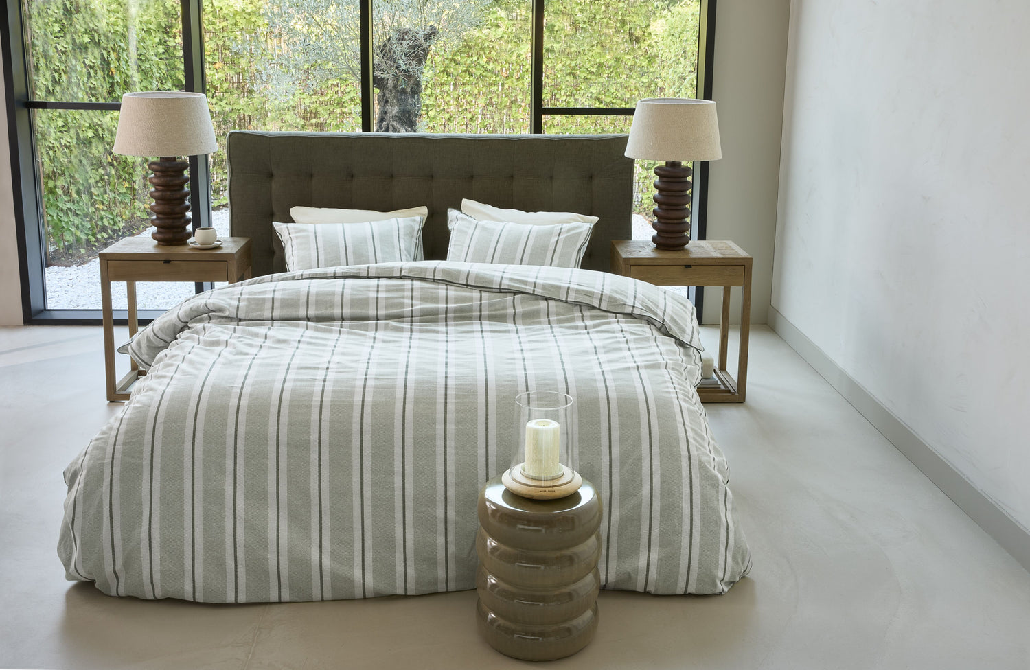 Silvan Duvet Cover - Green