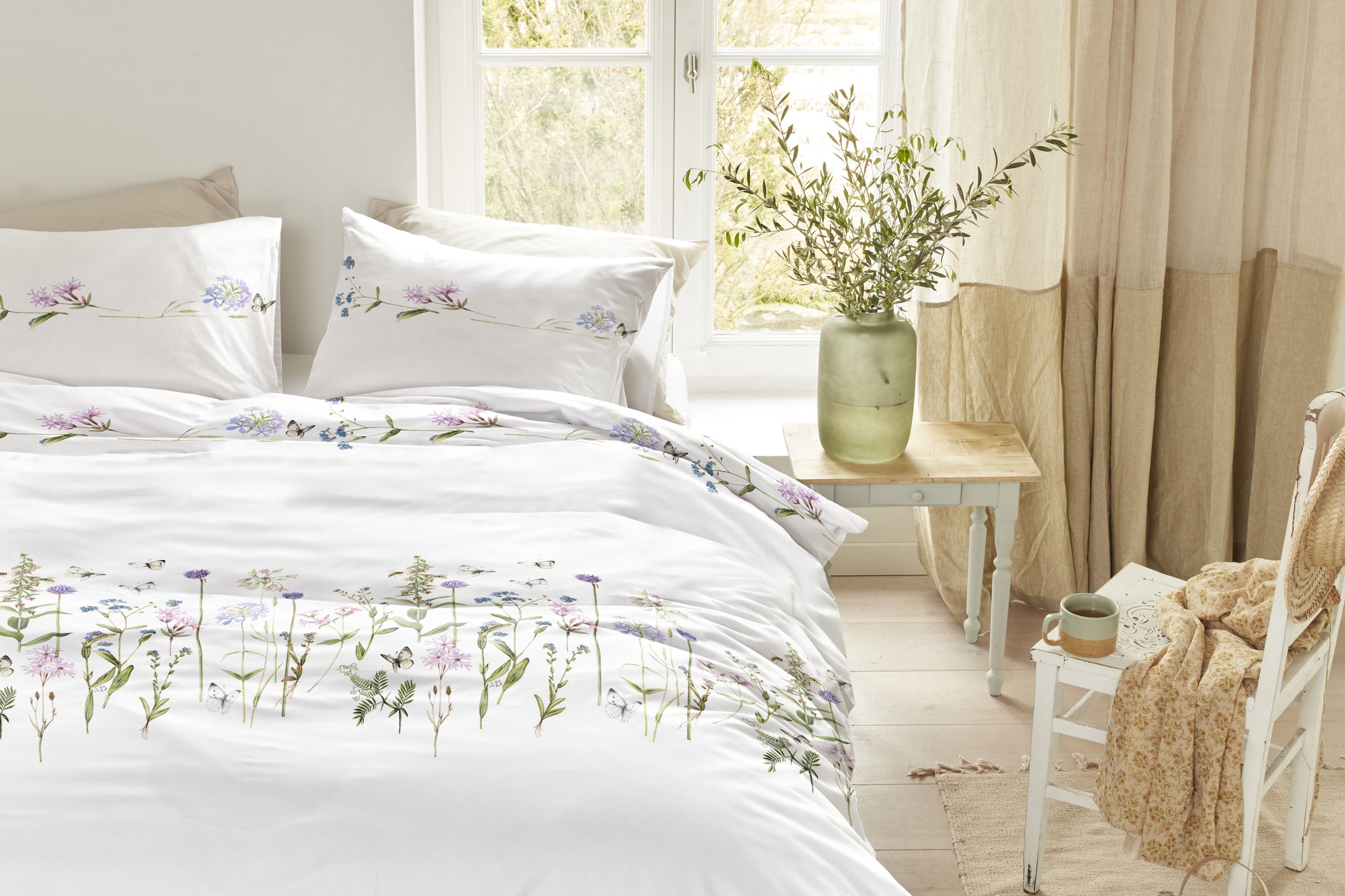 Soft Bloom Duvet Cover - Multi