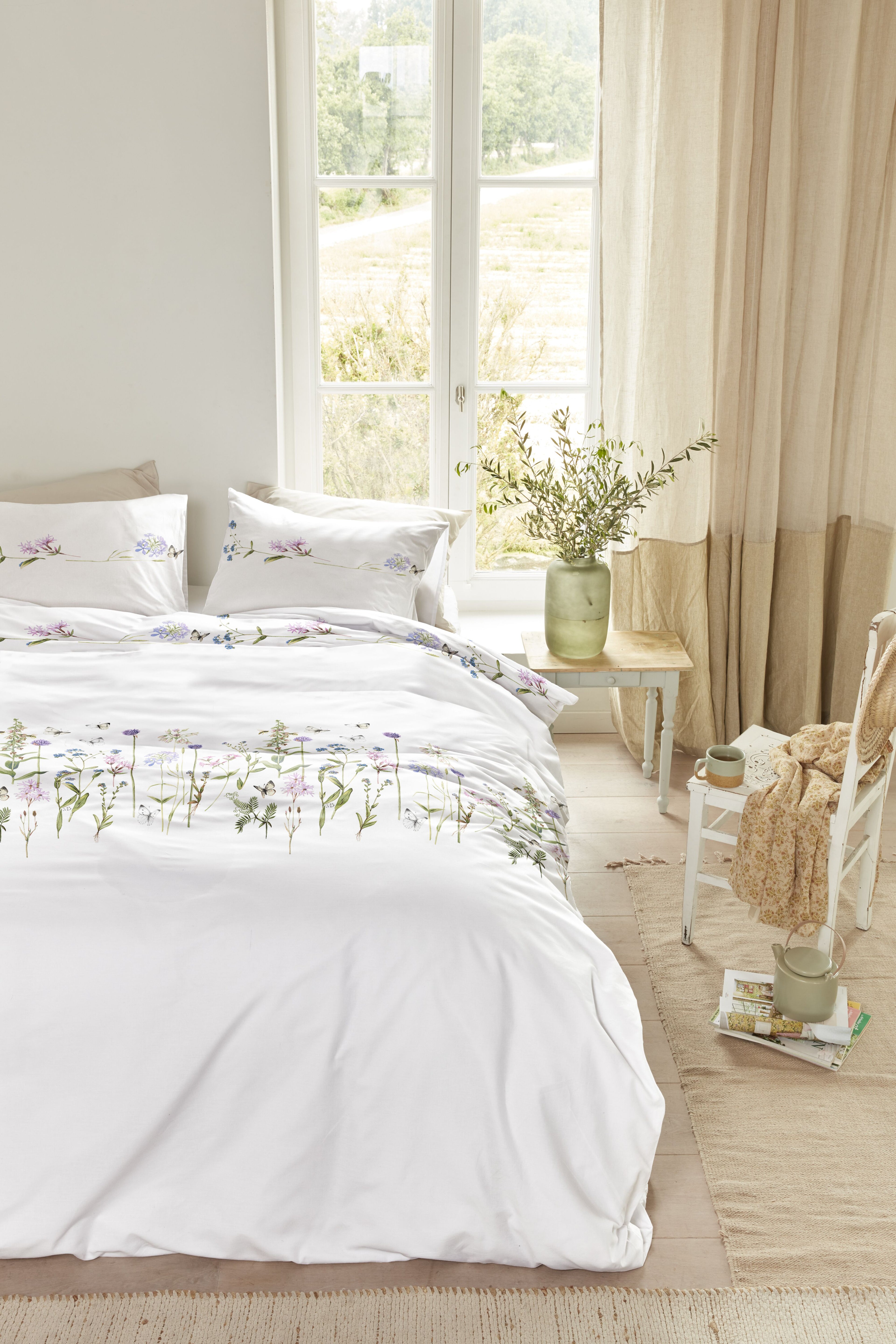 Soft Bloom Duvet Cover - Multi