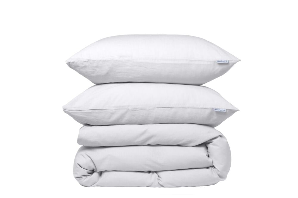 Sun Duvet Cover - White