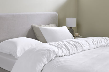 Sun Duvet Cover - White