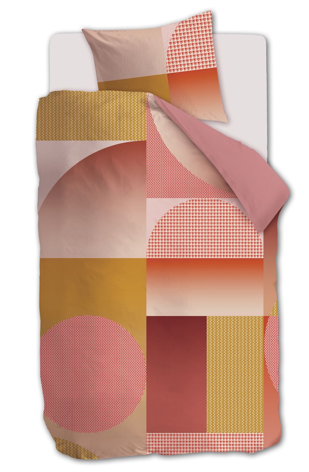 Sunset Boulevard Duvet Cover - Coral