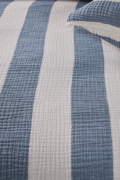 Suton Dekbedovertrek - Blauw