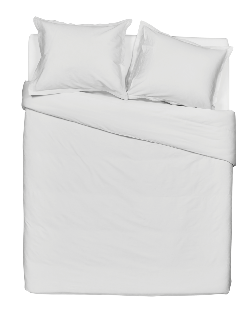 Techno Bee Duvet Cover - White