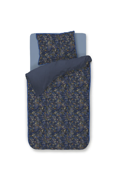 Tutti I Fiori Dekbedovertrek - Donkerblauw