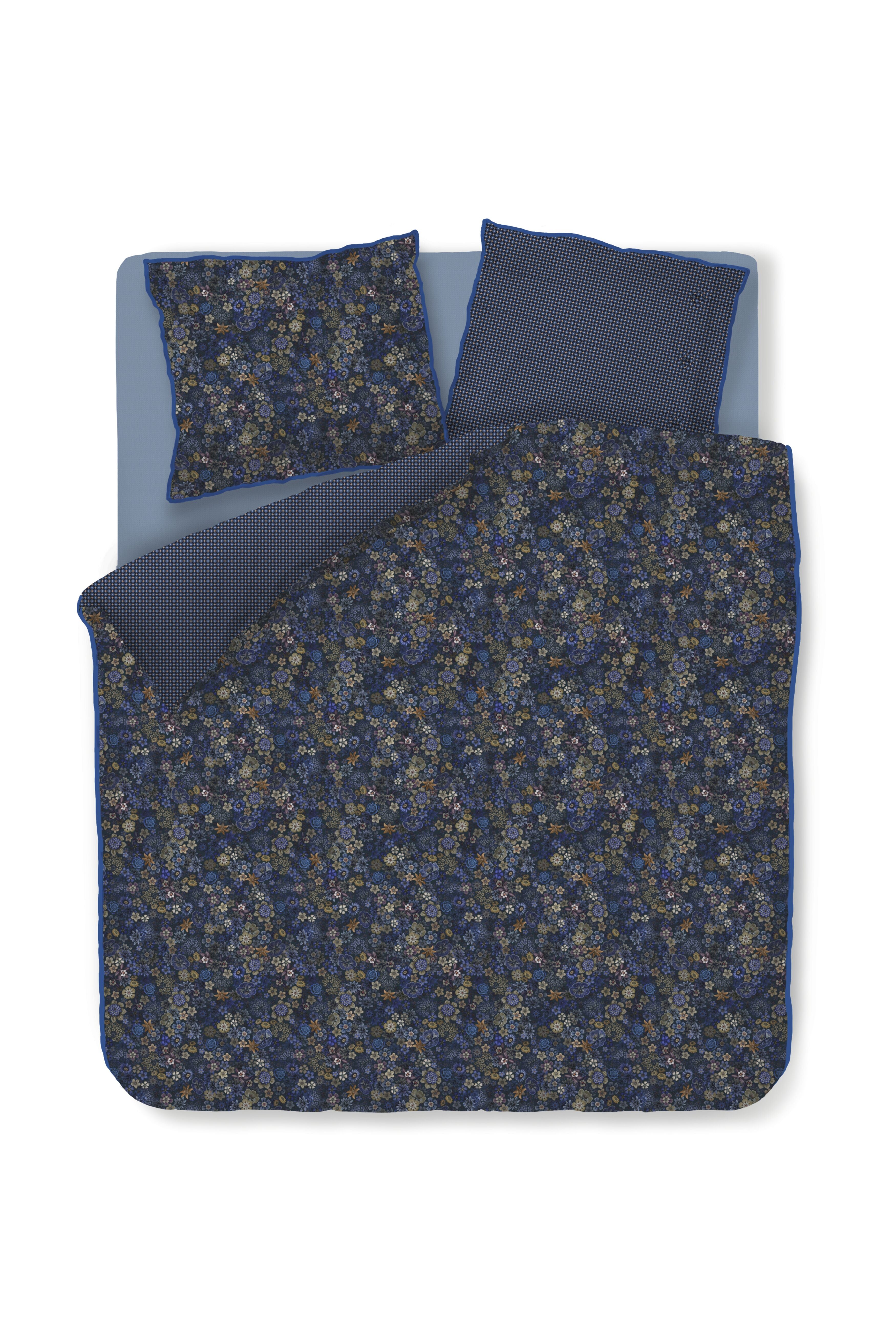 Tutti I Fiori Dekbedovertrek - Donkerblauw