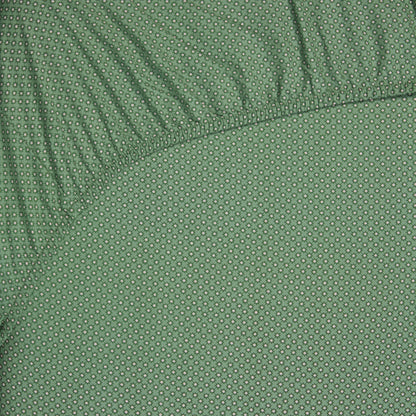 Pip Studio Hoeslaken - katoen - Midden groen