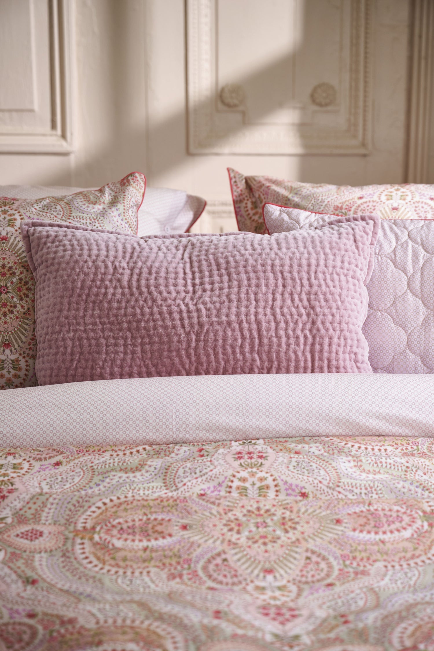 Pip Studio Velvet Sky Decoratiekussen - Mauve