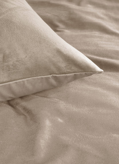 Velvet Duvet Cover - Sand