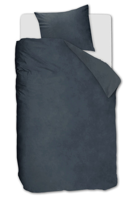 Velvet Duvet Cover - Blue