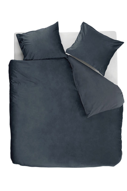 Velvet Duvet Cover - Blue