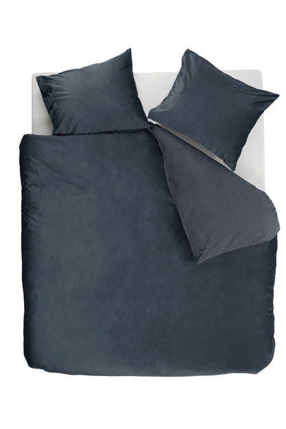 Velvet Duvet Cover - Blue