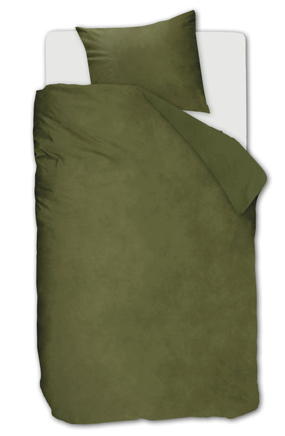 Velvety Dekbedovertrek - Groen