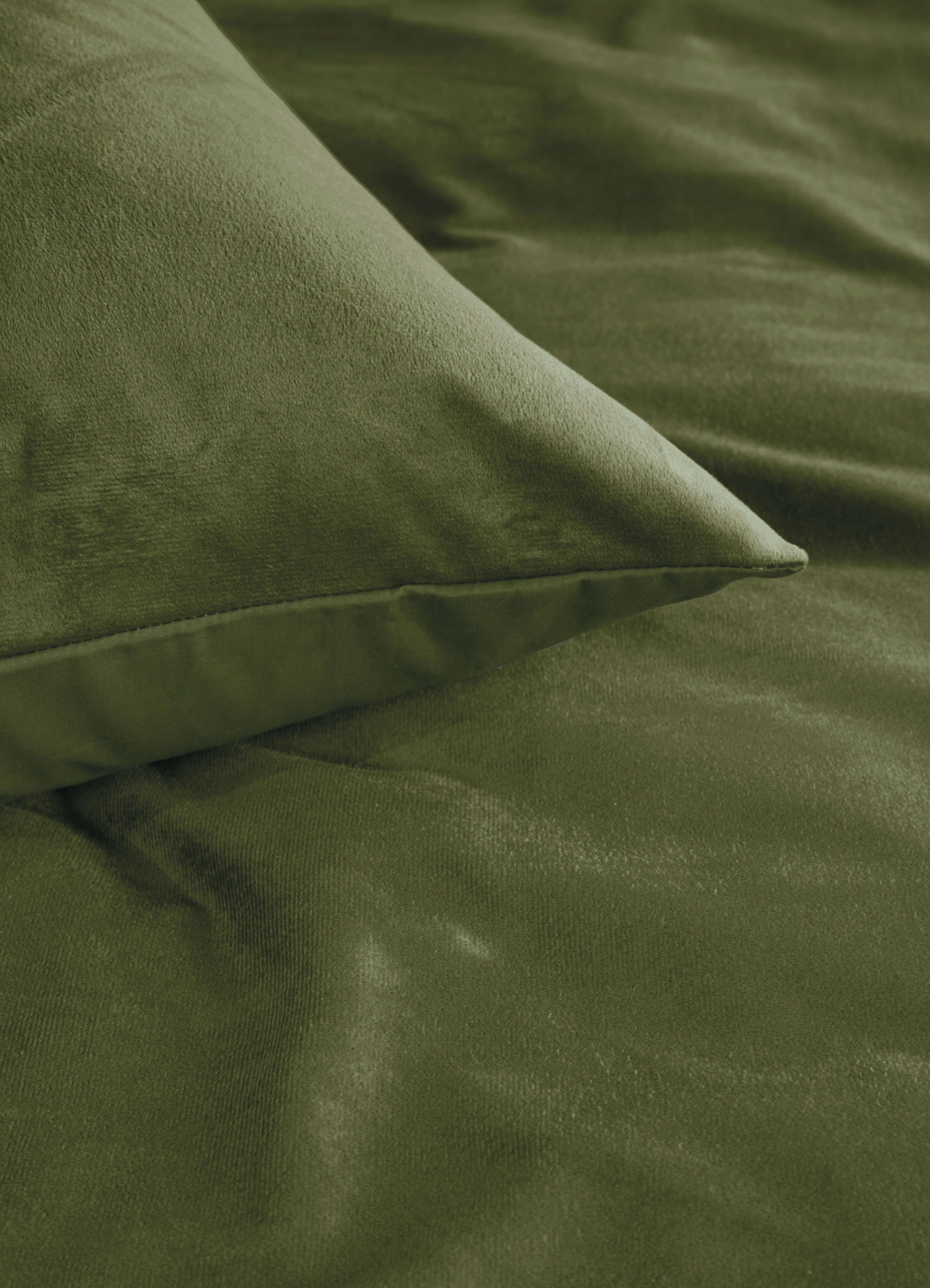 Velvety Dekbedovertrek - Groen