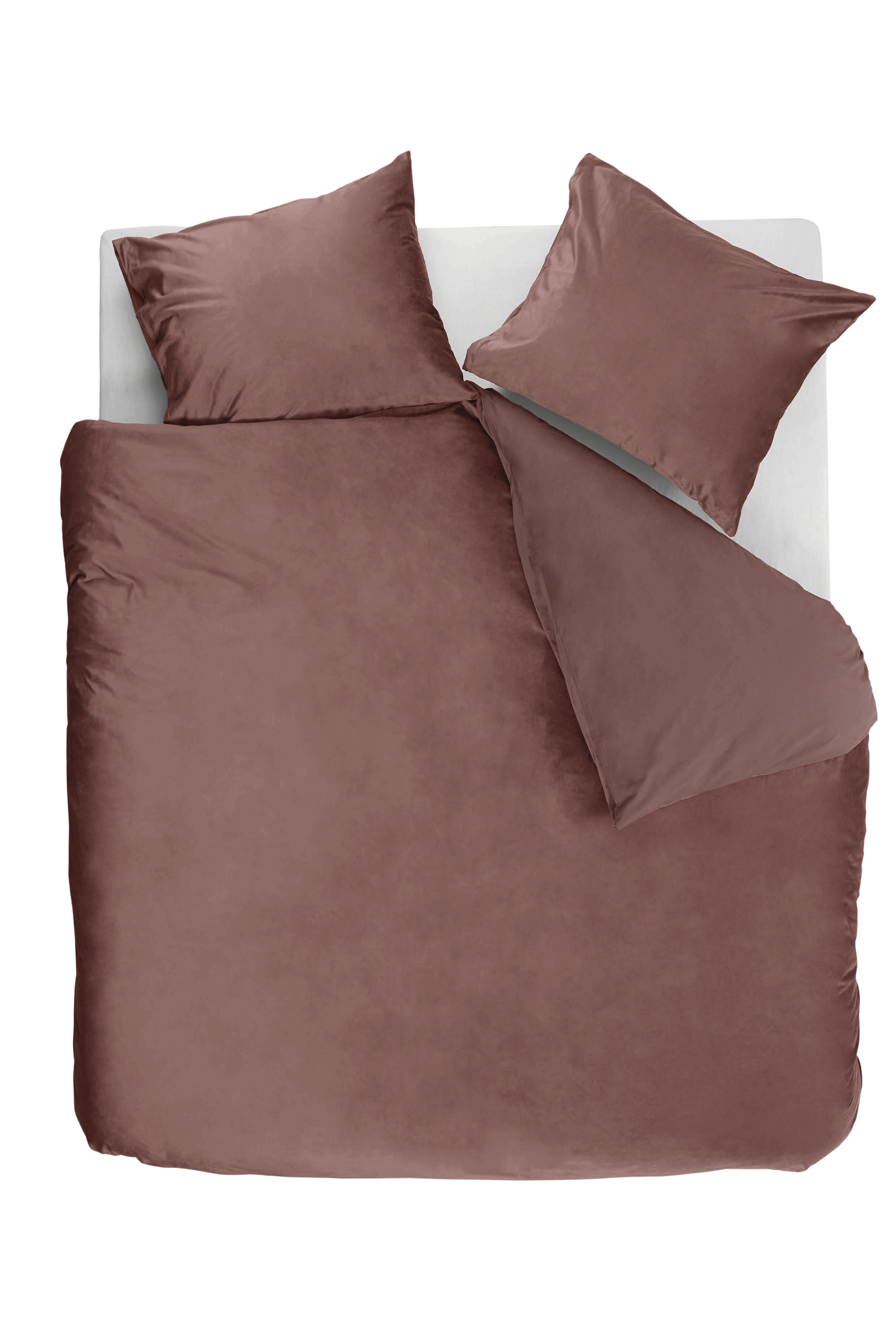 Velvet Duvet Cover - Pink