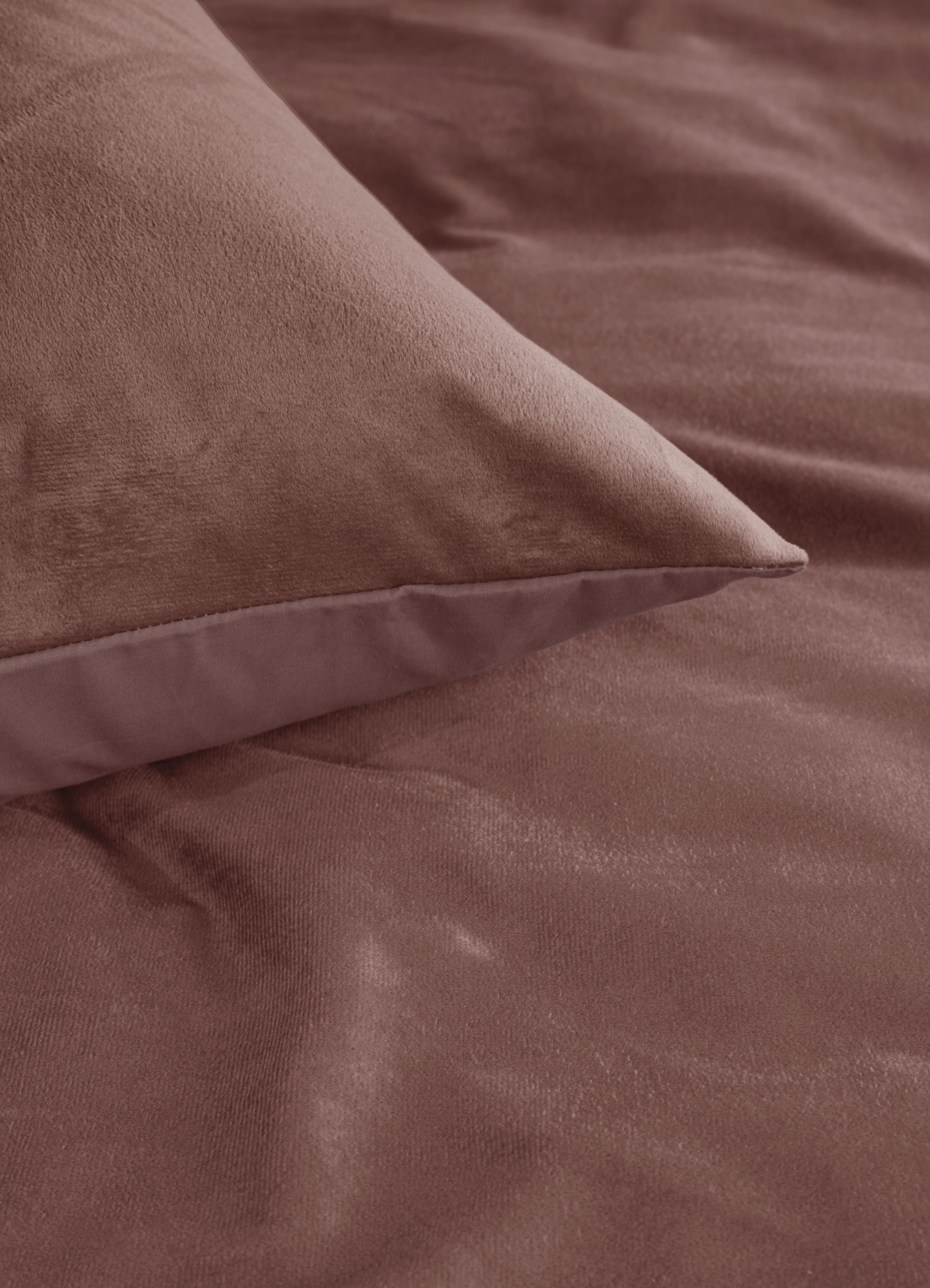 Velvety Dekbedovertrek - Roze