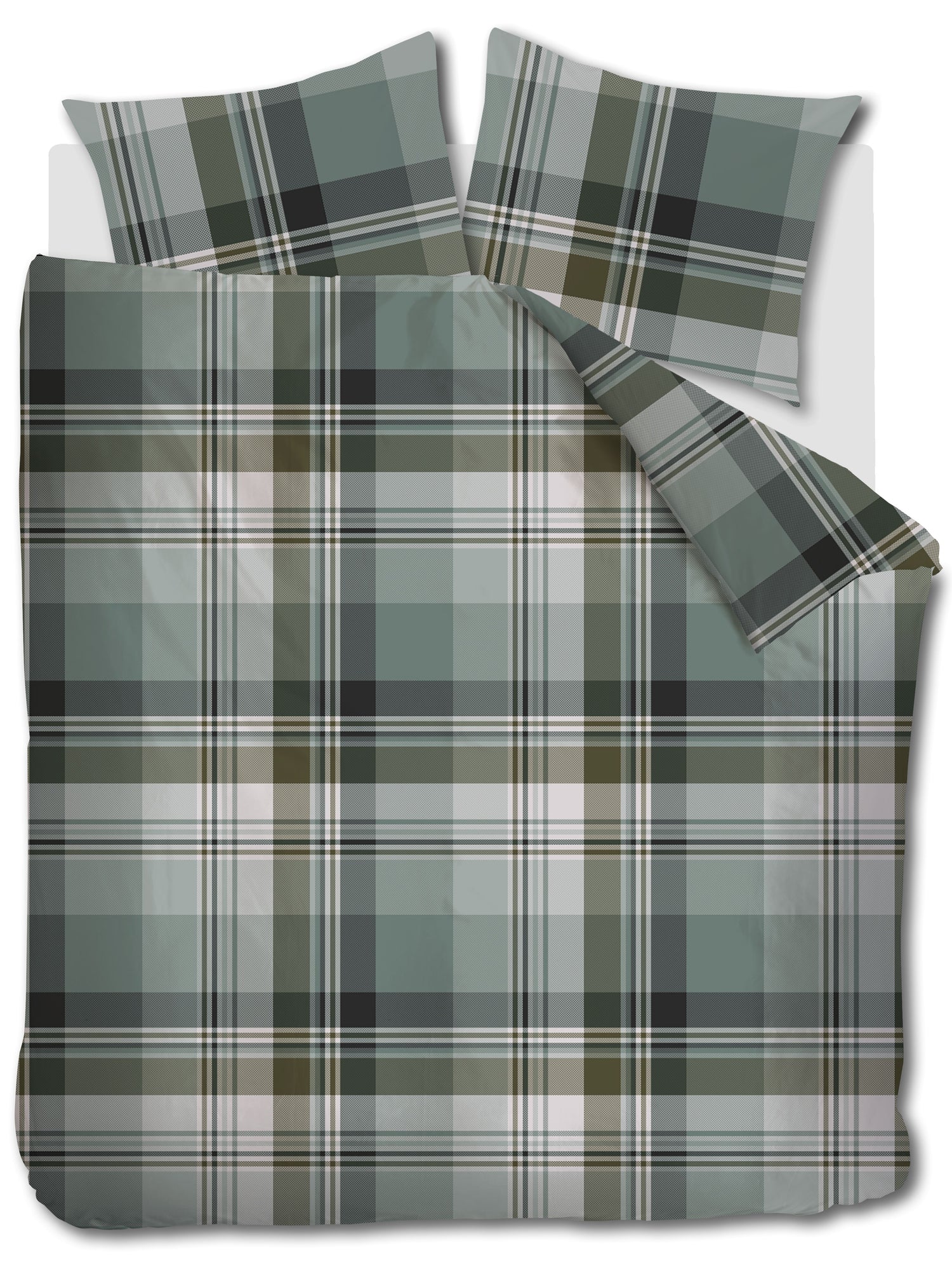Vernon Duvet Cover - Green