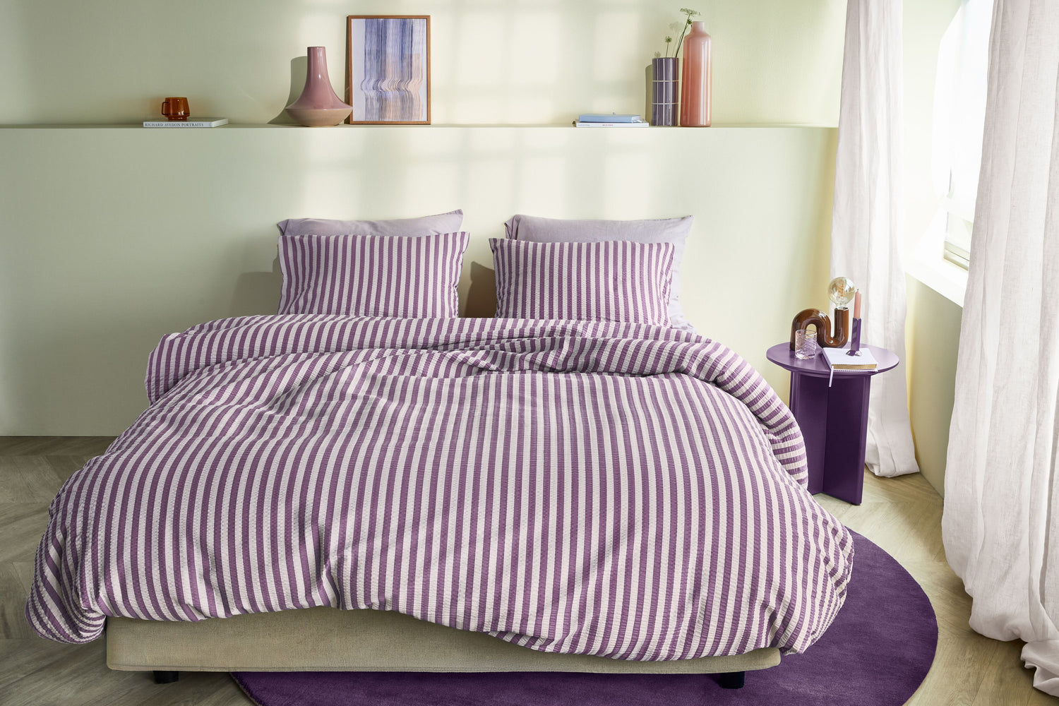 Veya Duvet Cover - Mauve