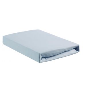 Beddinghouse Jersey Topper Fitted Sheet Light Blue