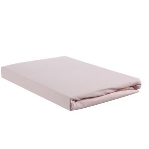 Beddinghouse Jersey Topper Fitted Sheet Soft Pink