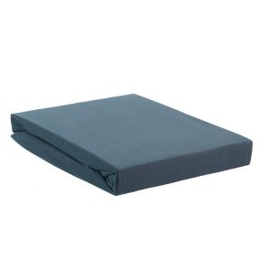 Beddinghouse Premium Jersey Lycra Topper Fitted Sheet With Split Cool Grey