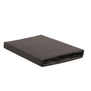 Beddinghouse Percale Topper Fitted Sheet With Split Anthracite