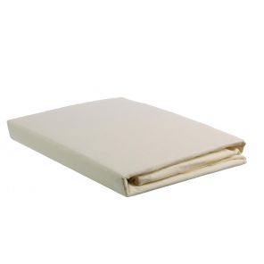 Beddinghouse Percale Topper Fitted Sheet With Split Natural