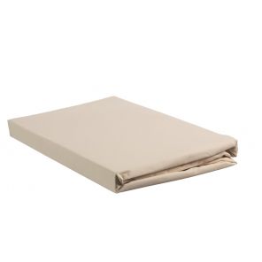 Beddinghosue Percale Topper Fitted Sheet Natural