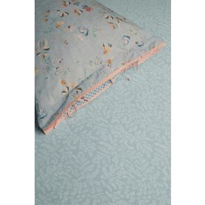 Pip Studio Leafy Fitted Sheet Blue Grey